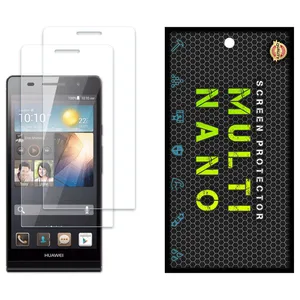 Multi Nano X-S2N Screen Protector For Huawei Ascend P6 Pack of 2