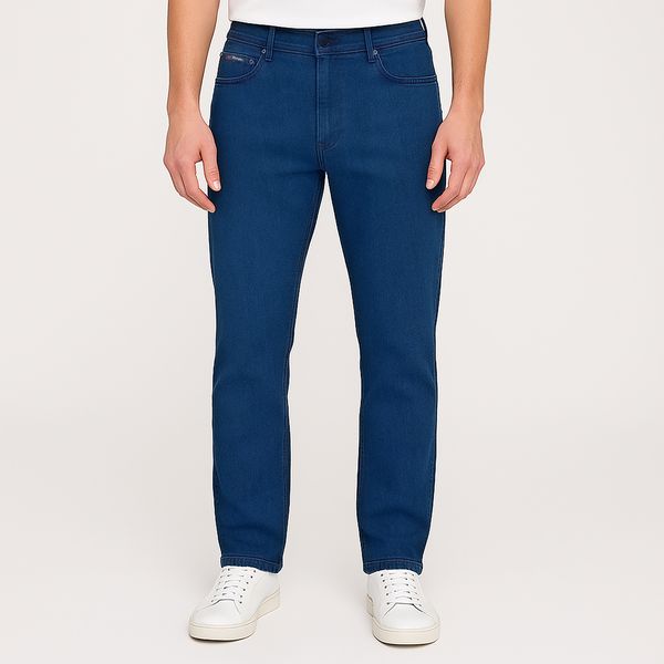 شلوار جین مردانه رنگلر مدل راسته کد HR