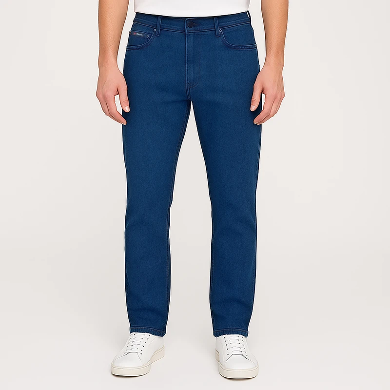 شلوار جین مردانه رنگلر مدل راسته کد HR