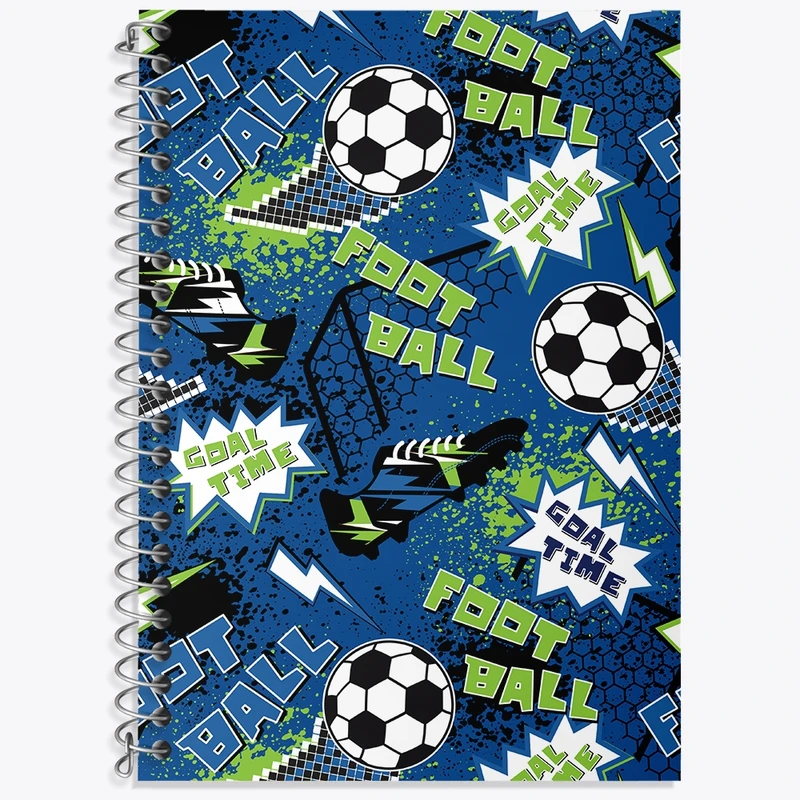 دفتر لغت 50 برگ خندالو طرح فوتبال کد N621