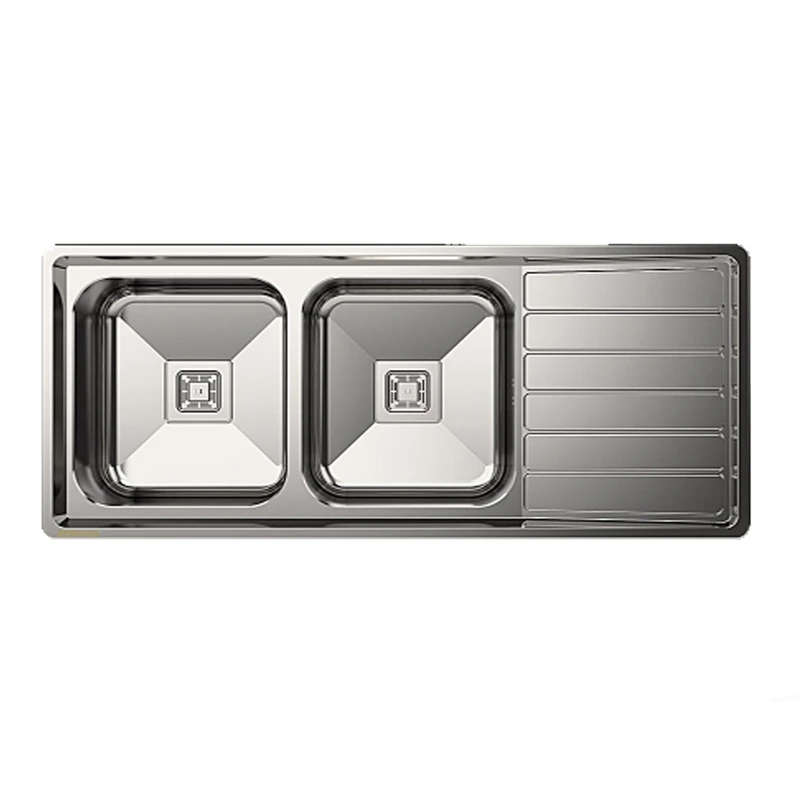 سینک ظرفشویی استیل زرتوس مدل آشیل توکار