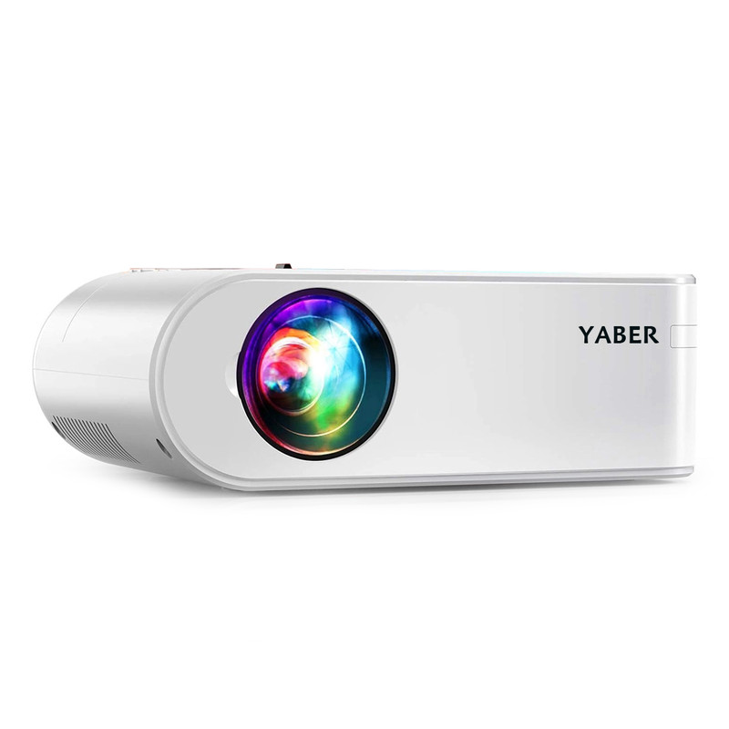 مینی ویدئو پروژکتور یابر مدل v2 با رزولوشن 1280x800|WXGA