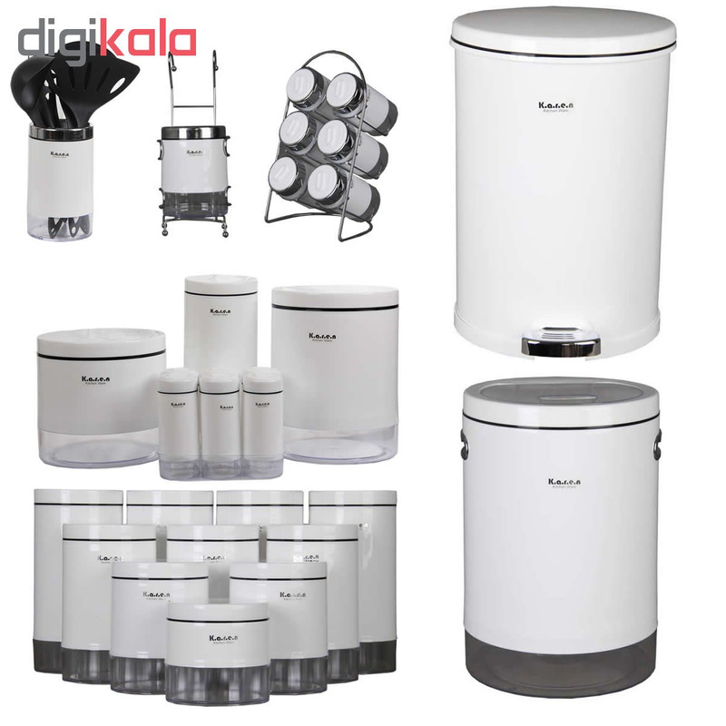 سرویس آشپزخانه 36 پارچه کارن کد 523