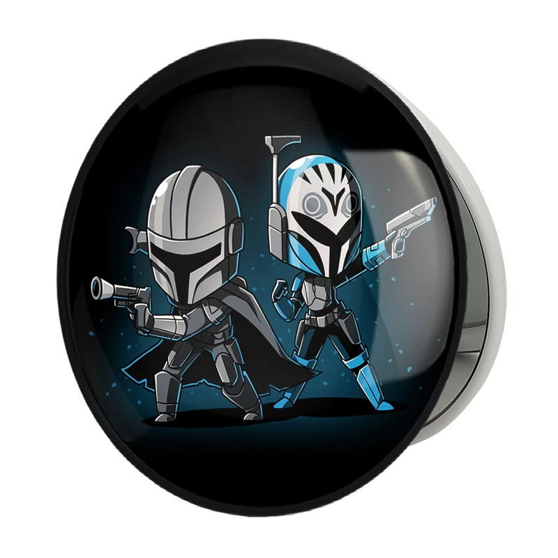 آینه جیبی خندالو طرح جنگ ستارگان Star Wars مدل تاشو کد 10286 