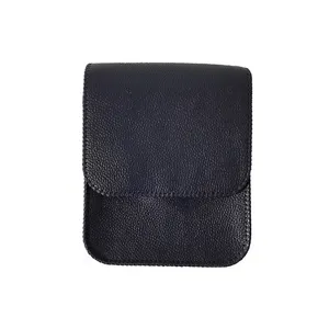کیف رو دوشی چرمی دست دوز مدل فلوتر کد kpg1006