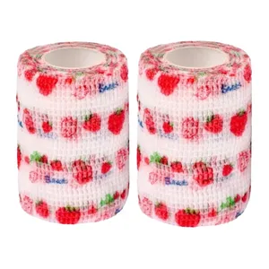 چسب دست و پای سگ و گربه کد strawberry7 بسته دو عددی