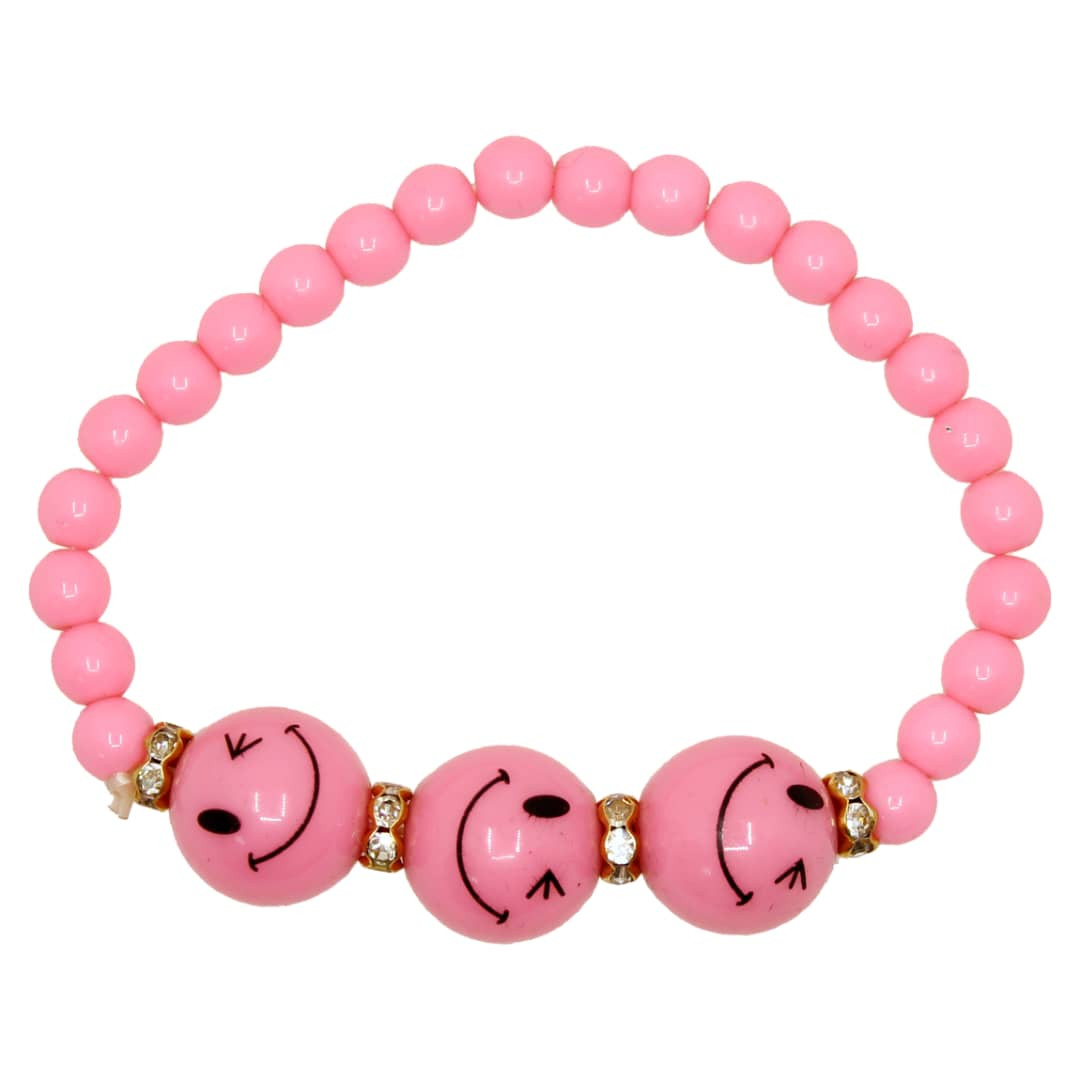 دستبند دخترانه طرح ایموجی کد RKH_889 دستبند دخترانه طرح ایموجی کد RKH_889