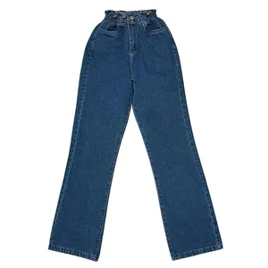 شلوار جین زنانه مدل بگ کد H-BA-V