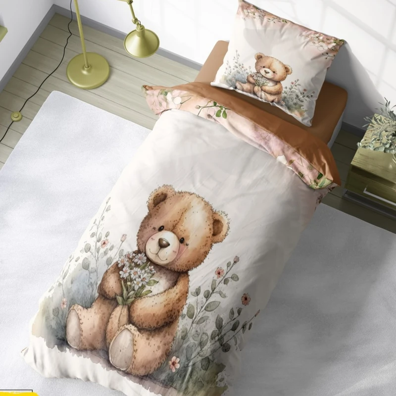 سرویس خواب مدل دخترانه یک نفره چهار تکه