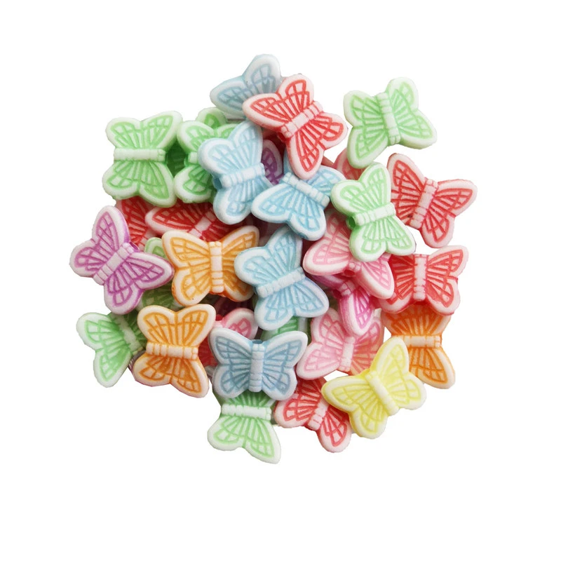 مهره دستبند مدل پروانه مجموعه 50 عددی