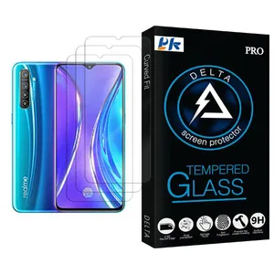 PK Delta Glass MIX003 Screen Protector For Realme XT 730G Pack Of 3