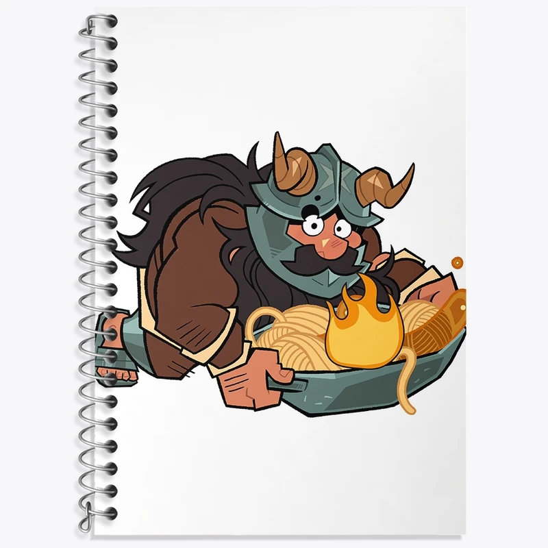 دفتر لغت 50 برگ خندالو طرح سنشی انیمه خوشمزه در سیاه چال کد 35886