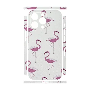 Remax cover sticker Leth model Flamingo design suitable for Apple iPhone 13 Pro mobile phone