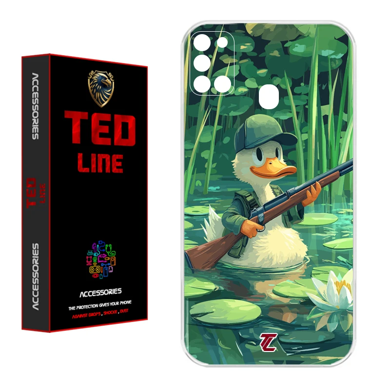 کاور تد لاین طرح اردک کد 1123 مناسب برای گوشی موبایل سامسونگ Galaxy A21S