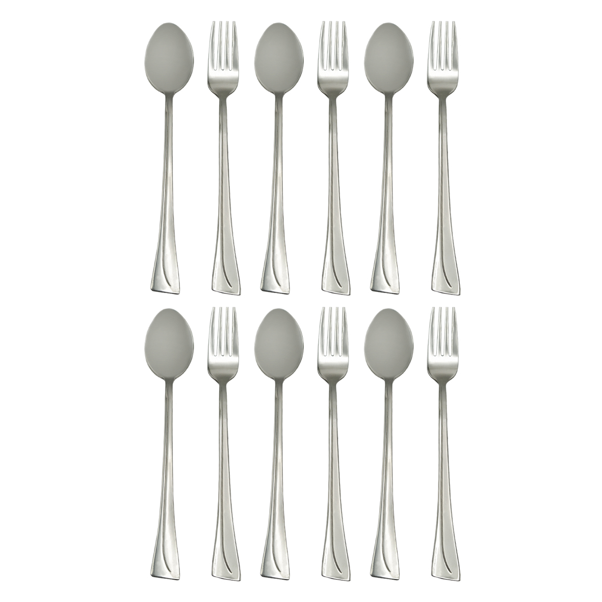 سرویس قاشق و چنگال غذاخوری 12 پارچه آنیا کد 22