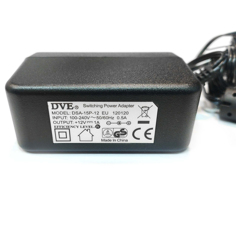 آداپتور 12 ولت 1 آمپر دی وی ای مدل KSRE-12V-1A آداپتور 12 ولت 1 آمپر دی وی ای مدل KSRE-12V-1A