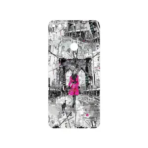 MAHOOT Collage of Catwalk Bridge Cover Sticker for Huawei Y7 Prime 2018