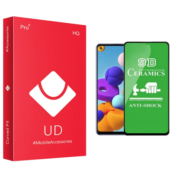 محافظ صفحه نمایش سرامیکی یو دی مدل +PRO مناسب برای گوشی موبایل سامسونگ GALAXY A21S