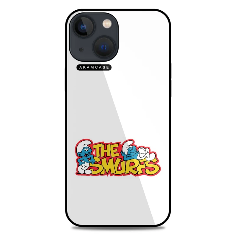 کاور آکام مدل AMC-WA13M-SMURFS-25 مناسب برای گوشی موبایل اپل iPhone 13 Mini