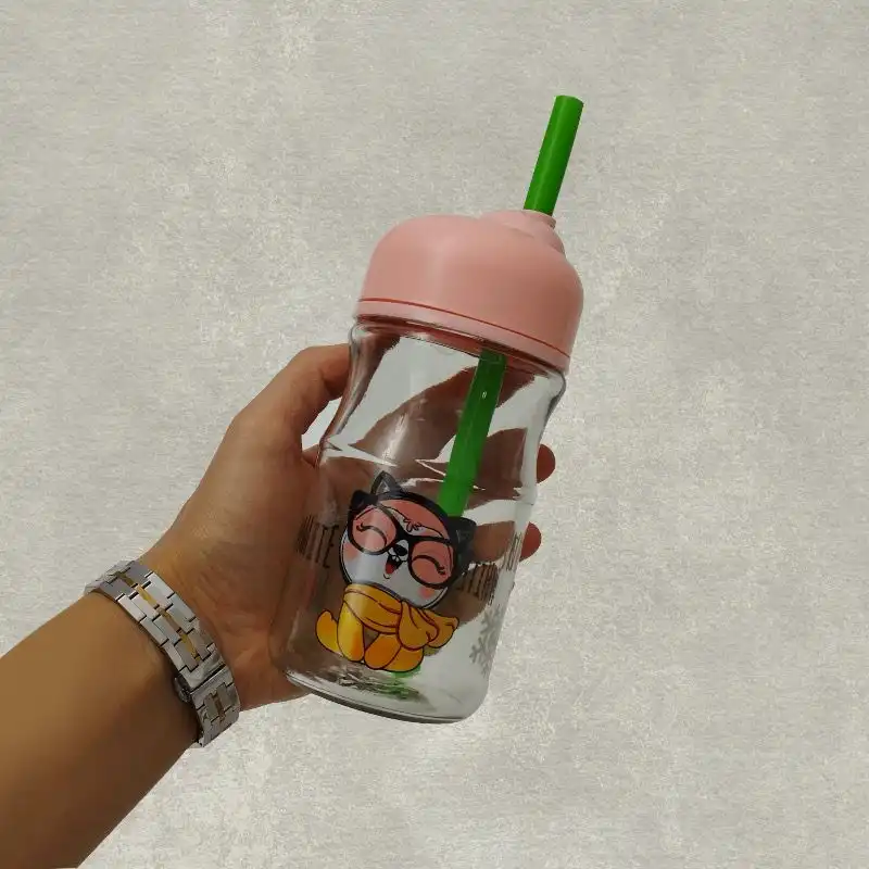 لیوان اسموتی ساز کودک ام وي اچ گلس اند پلاستيكس مدل خرگوش