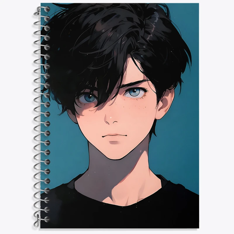 دفتر زبان 50 برگ خندالو مدل دو خط طرح پسرانه کد N5184