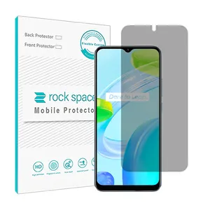 Rock space HyPRV model privacy screen protector suitable for Realme C30 mobile phone