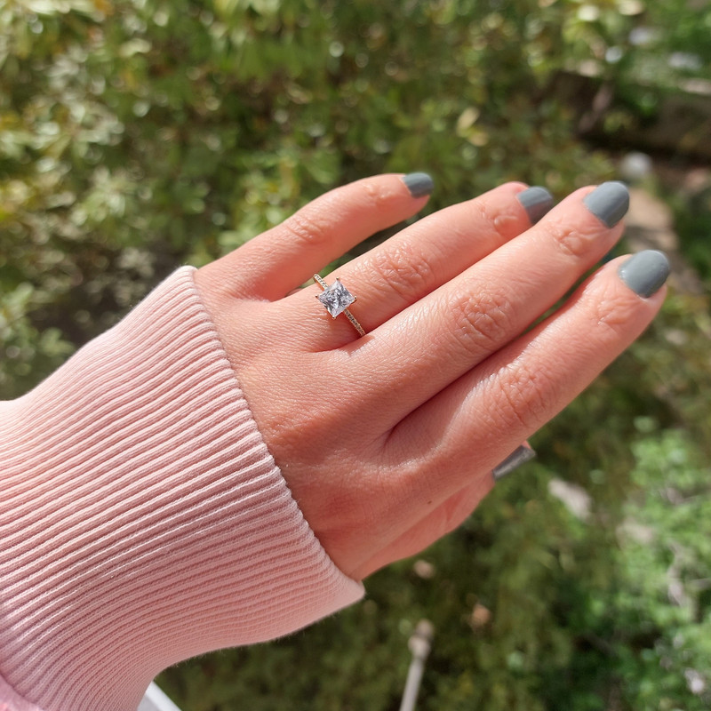 انگشتر زنانه ژوپینگ مدل نامزدی