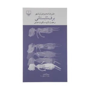 کتاب برف تابستانی و هفت ثانیه سکوت عشق اثر علیرضا محمودی ایرانمهر نشر چشمه
