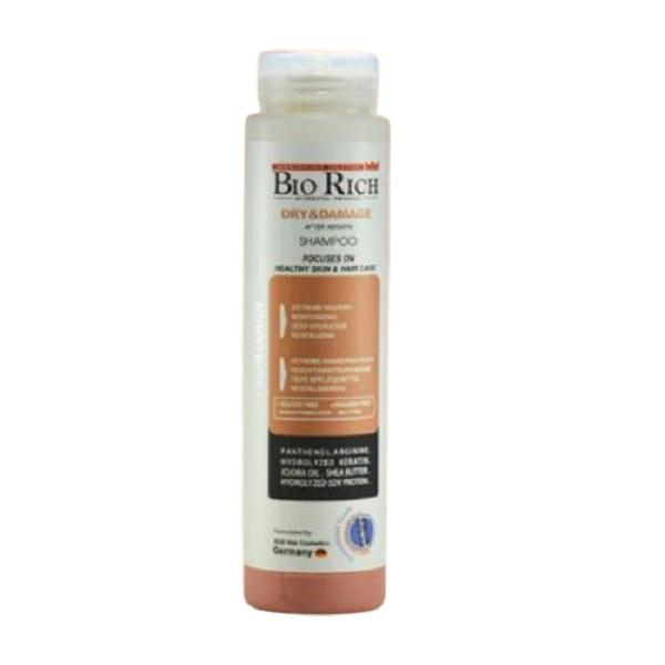 شامپو مو بایوریچ مدل free sulfate حجم 240 میلی لیتر