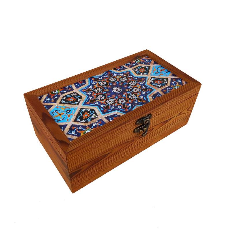 جعبه هدیه چوبی مدل ترمو B30