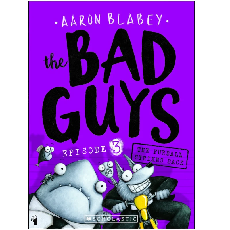 کتاب bad guys 3 اثر Aaron Blabey انتشارات معیار علم