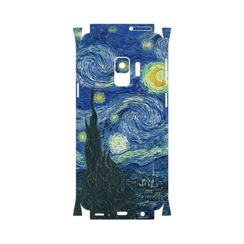 برچسب پوششی ماهوت مدل The Starry Night of van Gogh-FullSkin مناسب برای گوشی موبایل سامسونگ Galaxy S9