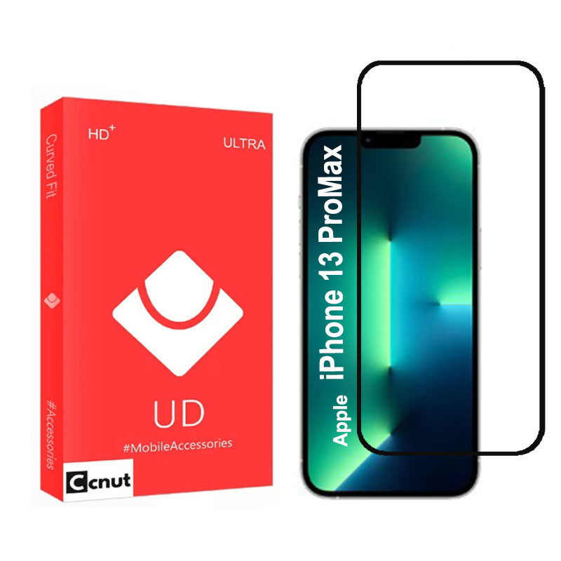 محافظ صفحه نمایش شیشه‌ای کوکونات مدل VWK-UDR مناسب برای گوشی موبایل اپل iPhone 13 ProMax