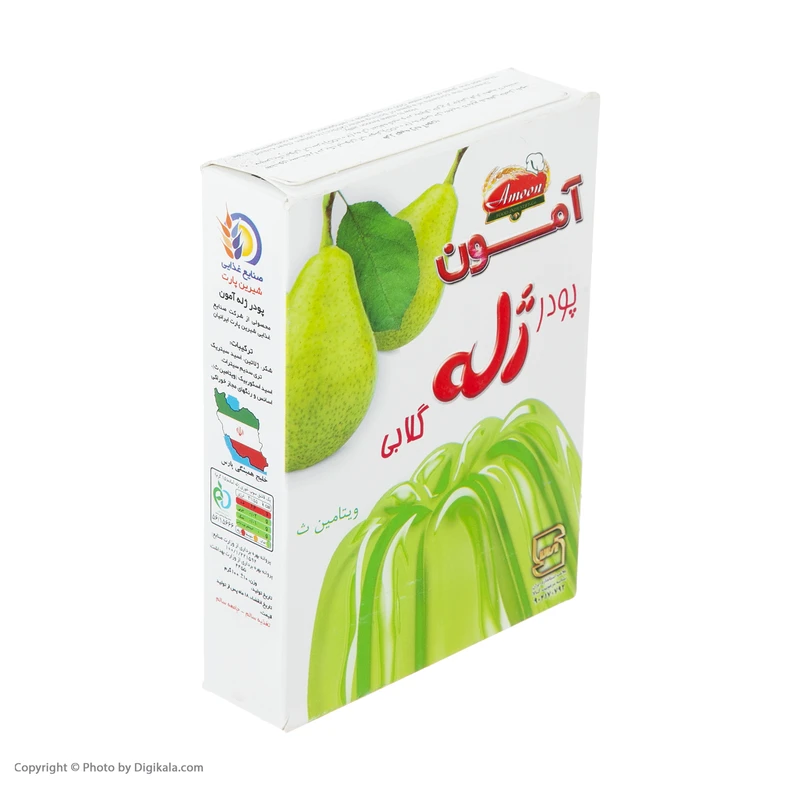 پودر ژله گلابی آمون - 100 گرم  عکس شماره 2