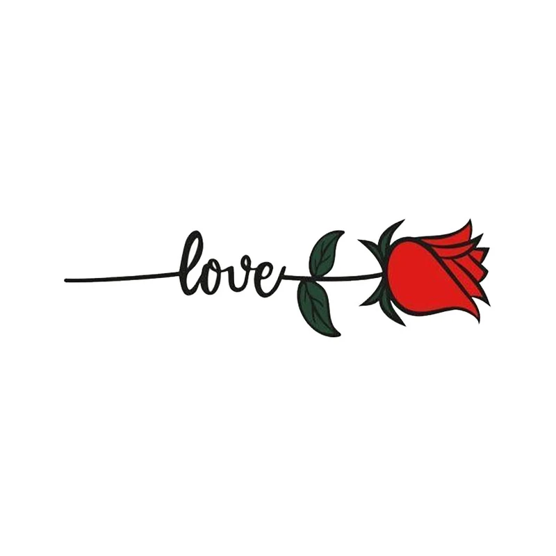 استیکر پارچه و لباس پاد آفرین مدل گل رز2 کد 980
