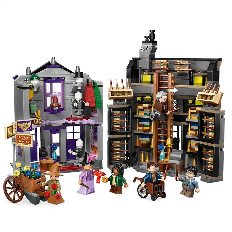 لگو هری پاتر مدل Ollivanders & Madam Malkin's Robes کد 76439