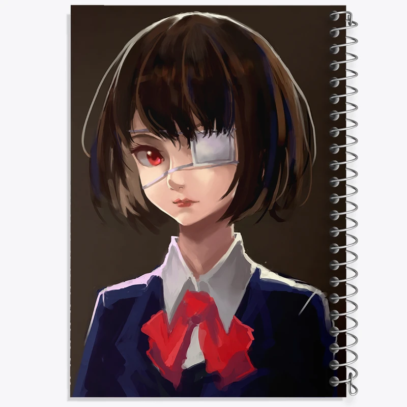 دفتر مشق 50 برگ خندالو طرح میساکی می انیمه دیگری کد 32013