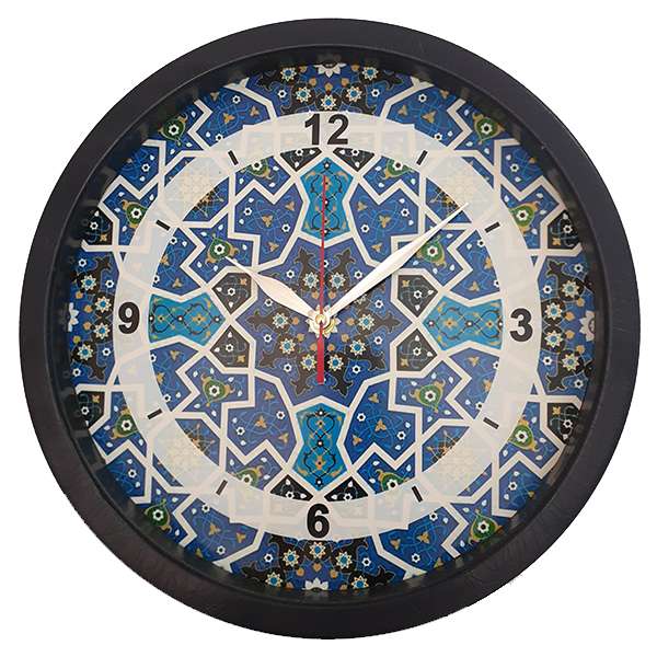 ساعت دیواری مدل اسلیمی کد 12015