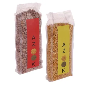 لوبیا چیتی ممتاز آزوک - 750 گرم به همراه لپه ممتاز آزوک - 750 گرم