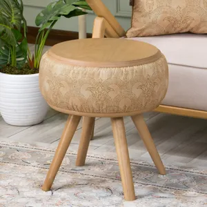 میز عسلی گرد مدل نقش طرح پارسه