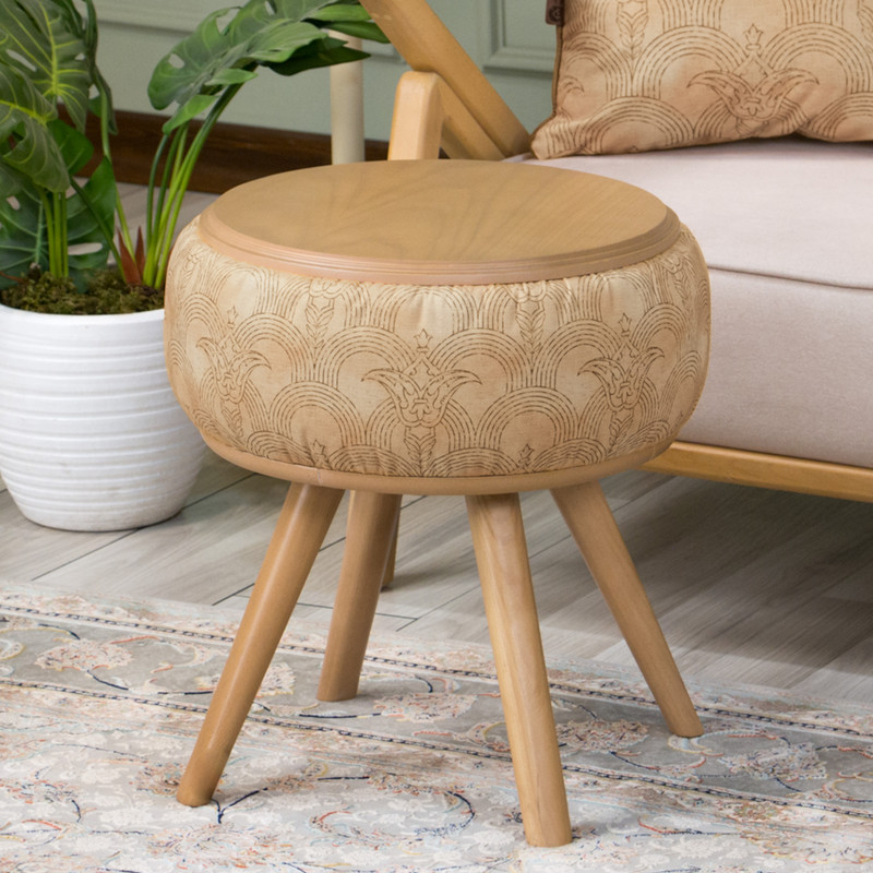 میز عسلی گرد مدل نگار طرح پارسه