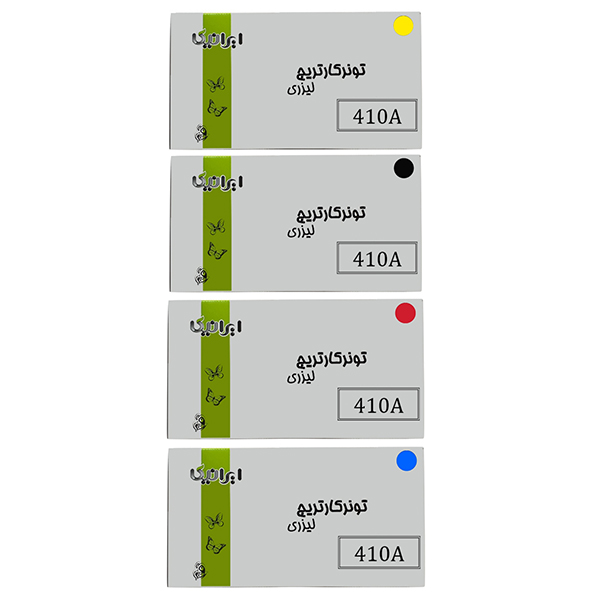 تونر ایرانیکا مدل 410A مجموعه 4 عددی
