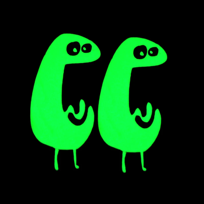 استیکر کلید و پریز مدل شبنما طرح هیولا بسته دو عددی