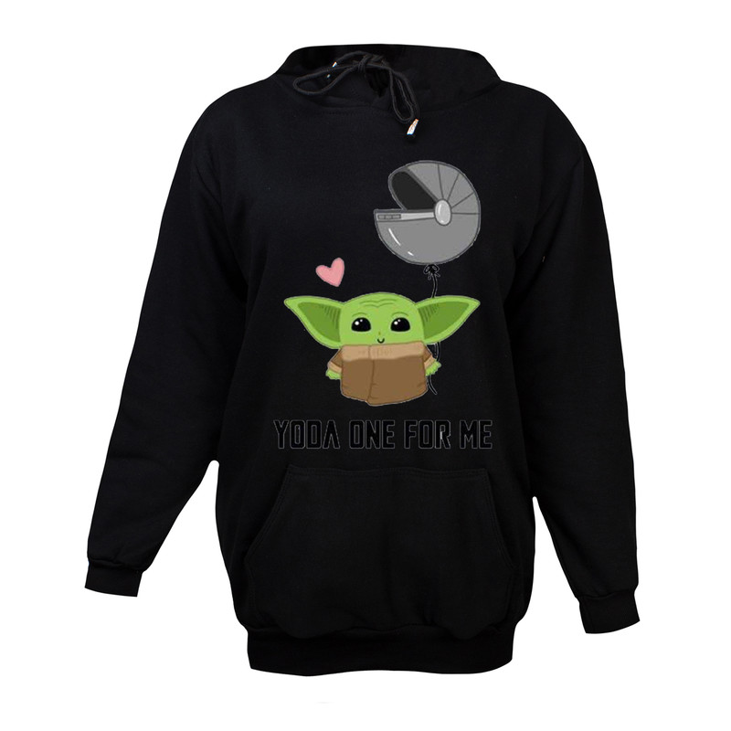 هودی زنانه مدل بیبی یودا