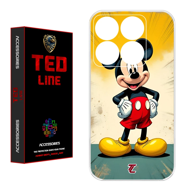 کاور تدلاین طرح میکی موس کد 1144 مناسب برای گوشی موبایل شیائومی Mi 14T / 14T Pro