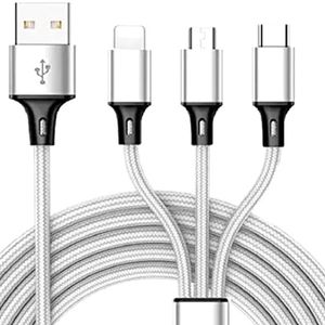 نقد و بررسی کابل تبدیل USB به microUSB / USB-C / لایتنینگ سمگپرس مدل Quick Charger طول 1 متر توسط خریداران
