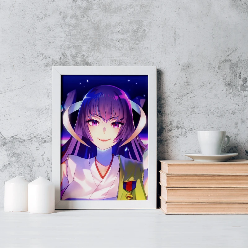 تابلو خندالو مدل اوا انیمه هیگوراشی وقتی اشک می ریزد کد 18113