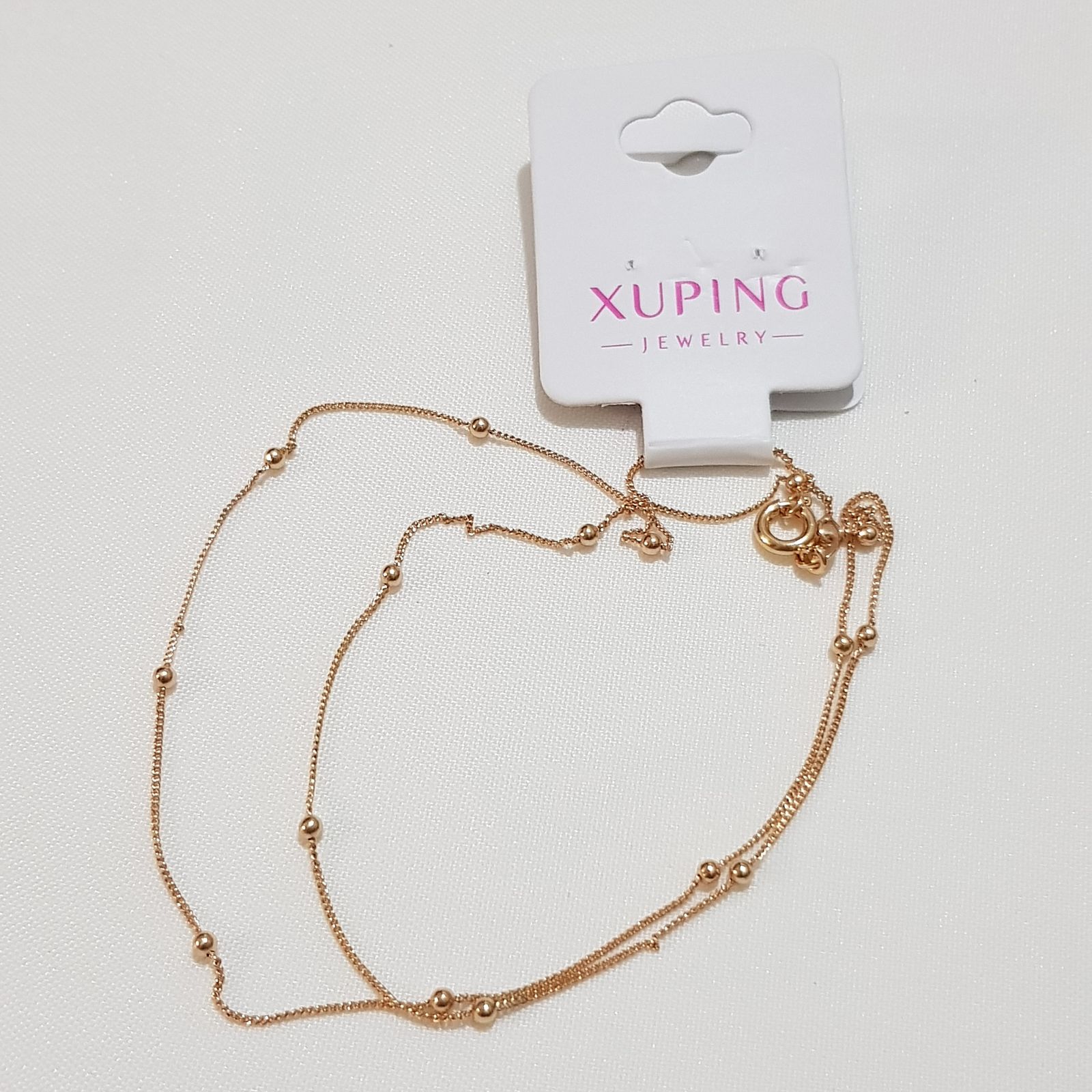 گردنبند زنانه ژوپینگ مدل گوی دار 1310 -  - 2
