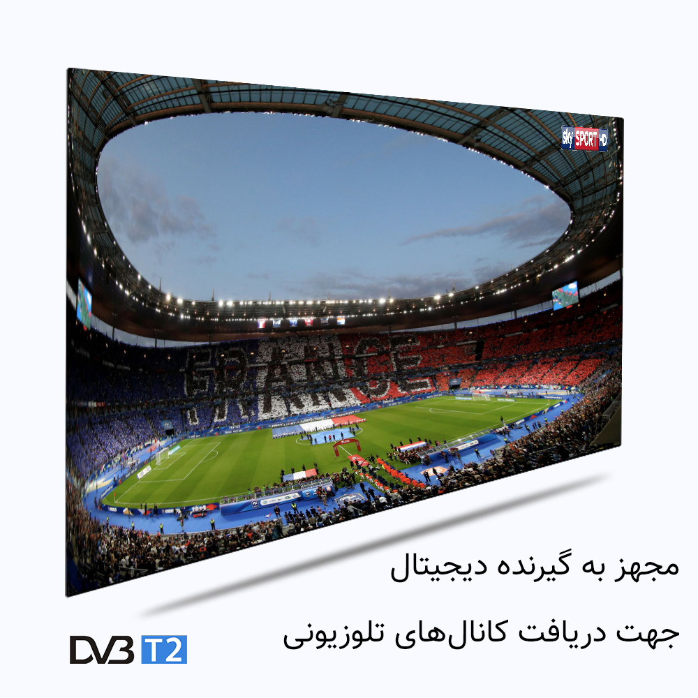 ویدئو پروژکتور وی وی برایت مدل D5000 Android به همراه پرده نمایش