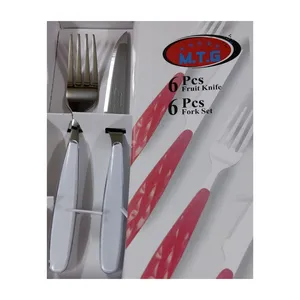    ست کارد و چنگال میوه خوری 12 پارچه ام تی جی کد 2541